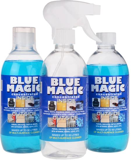 Blue magic cleaning
